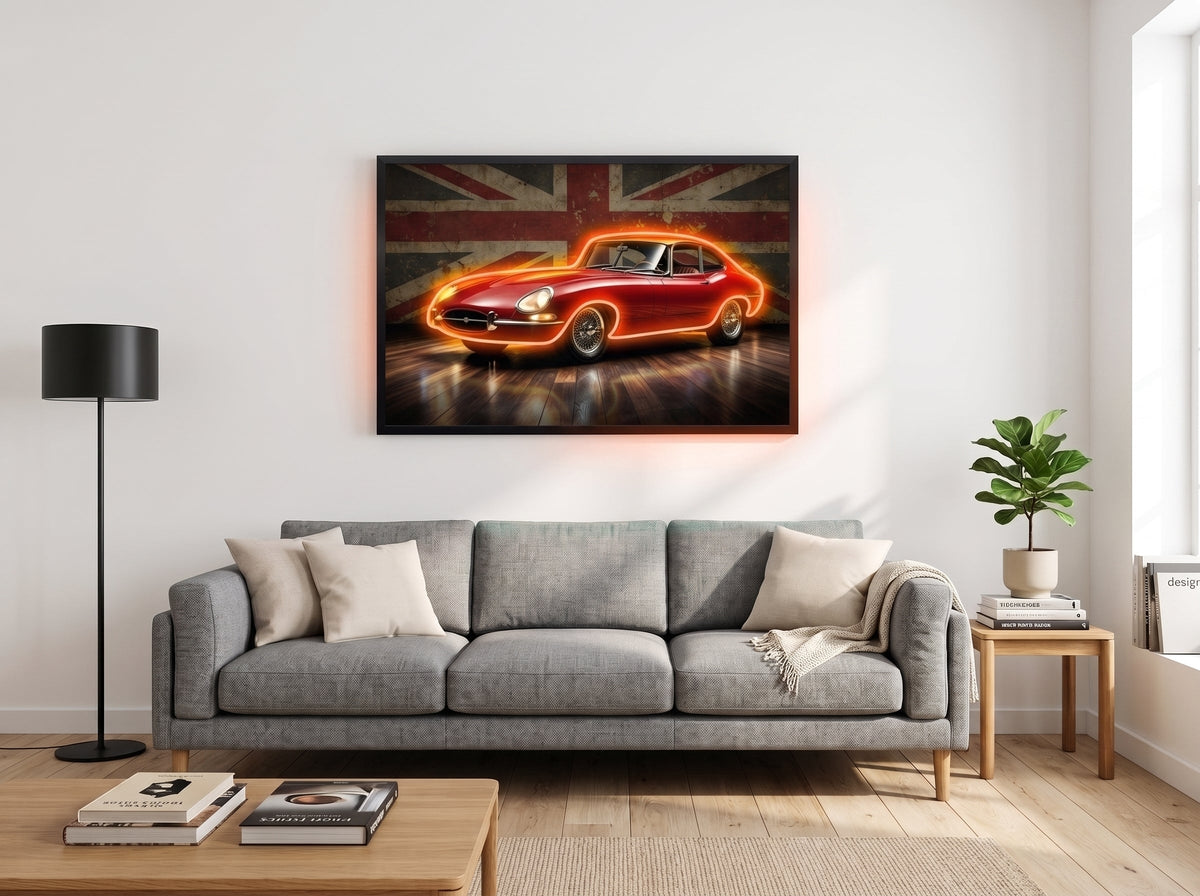 British Racing Heritage LED paveikslas – nuotrauka 8