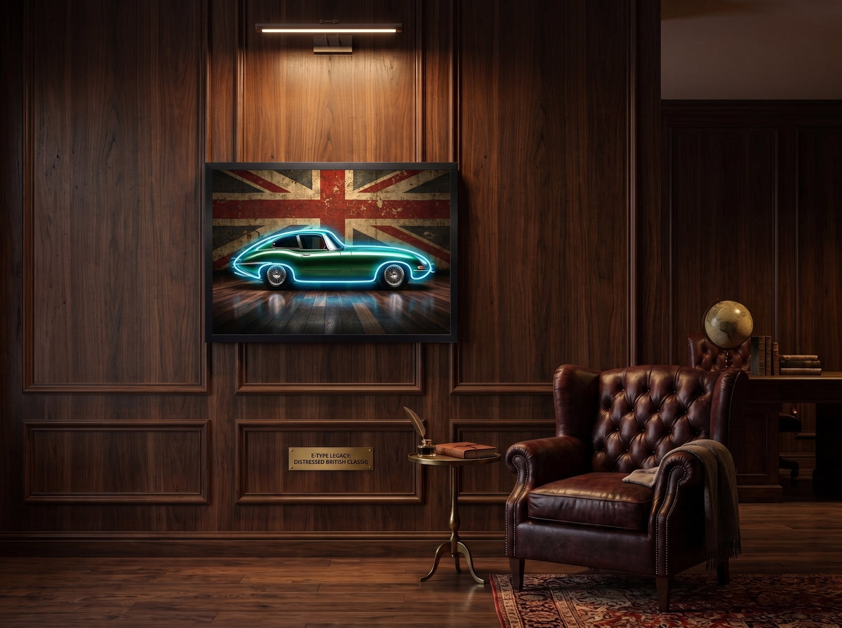British Racing Green LED paveikslas – nuotrauka 4