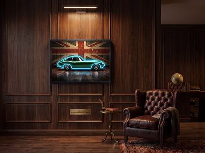 British Racing Green LED paveikslas – nuotrauka 4