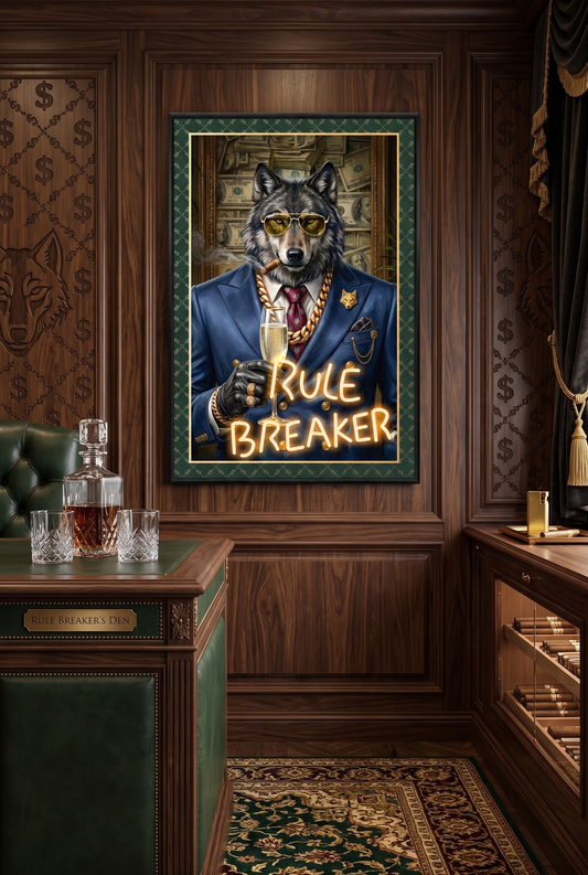 Rule Breaker LED paveikslas – nuotrauka 2