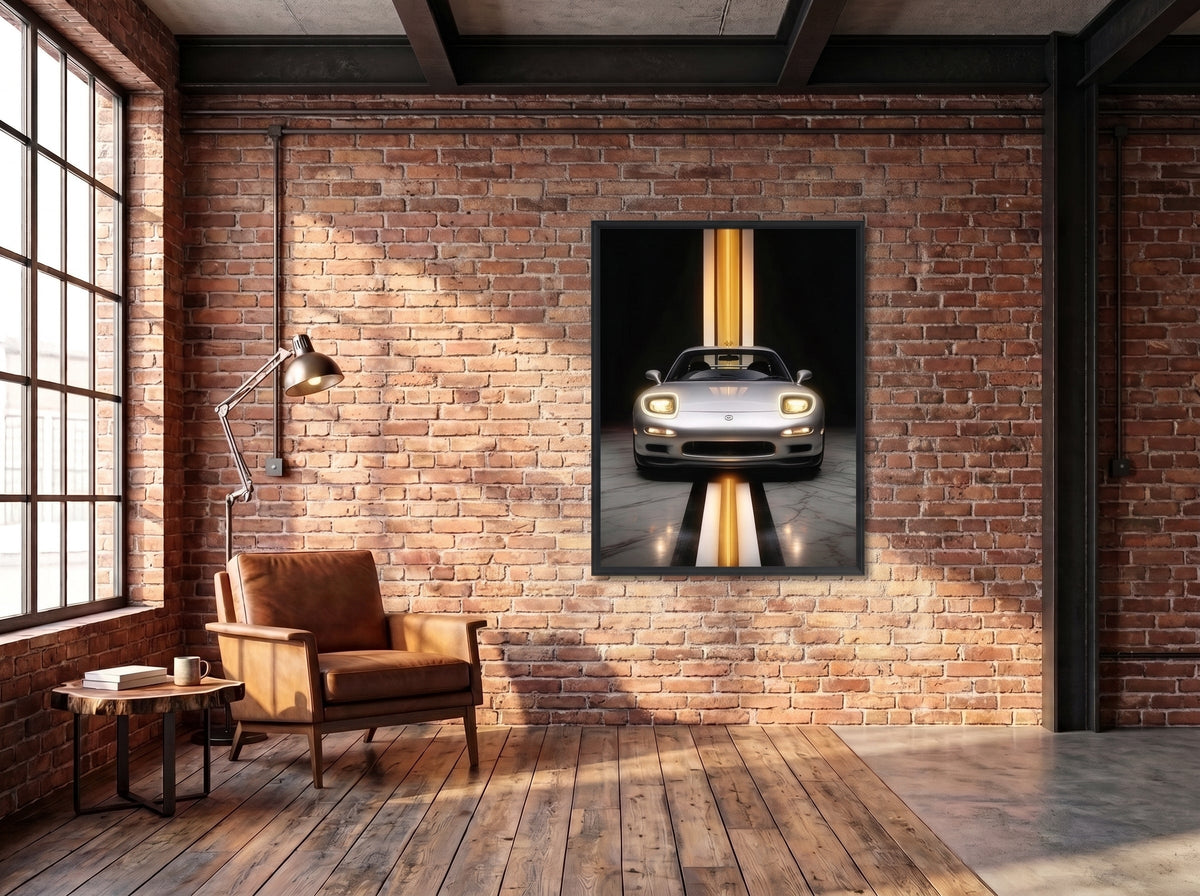 Golden Apex LED paveikslas – nuotrauka 6