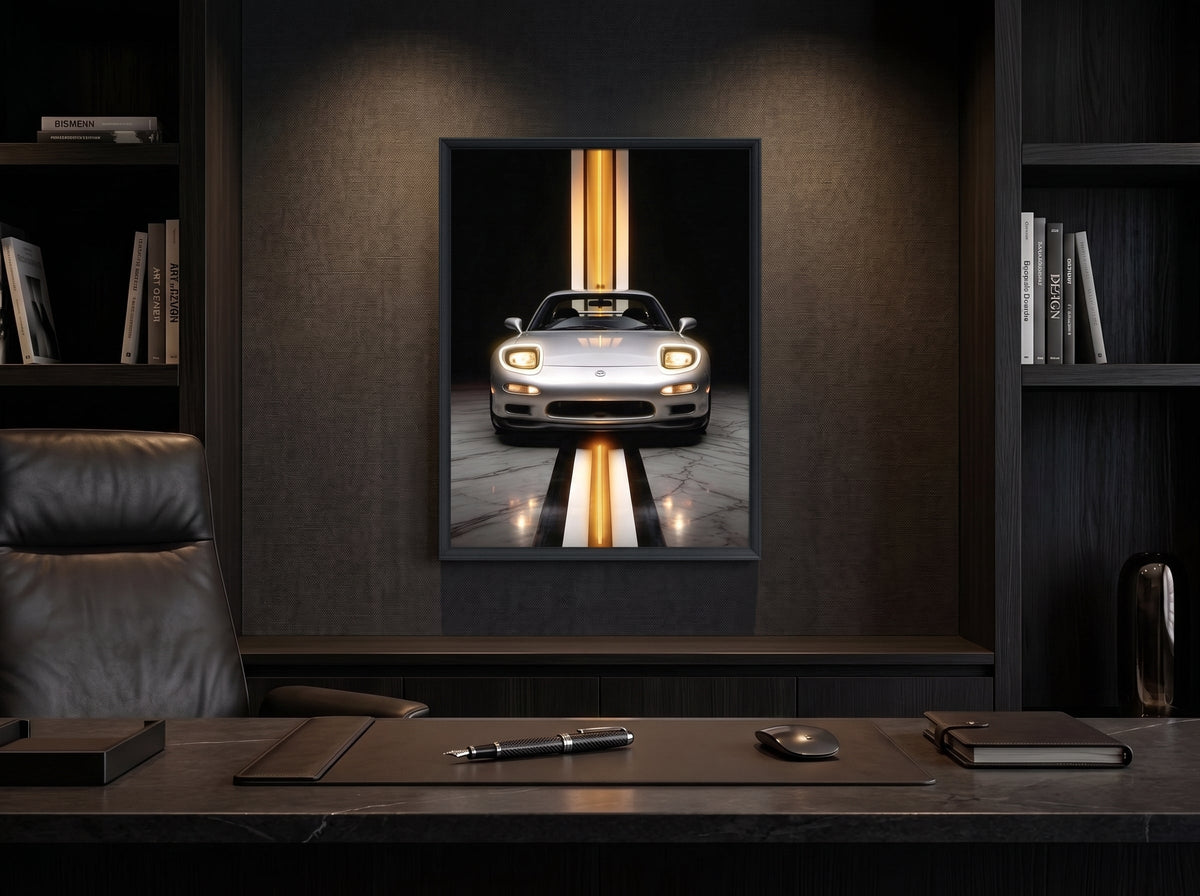 Golden Apex LED paveikslas – nuotrauka 4