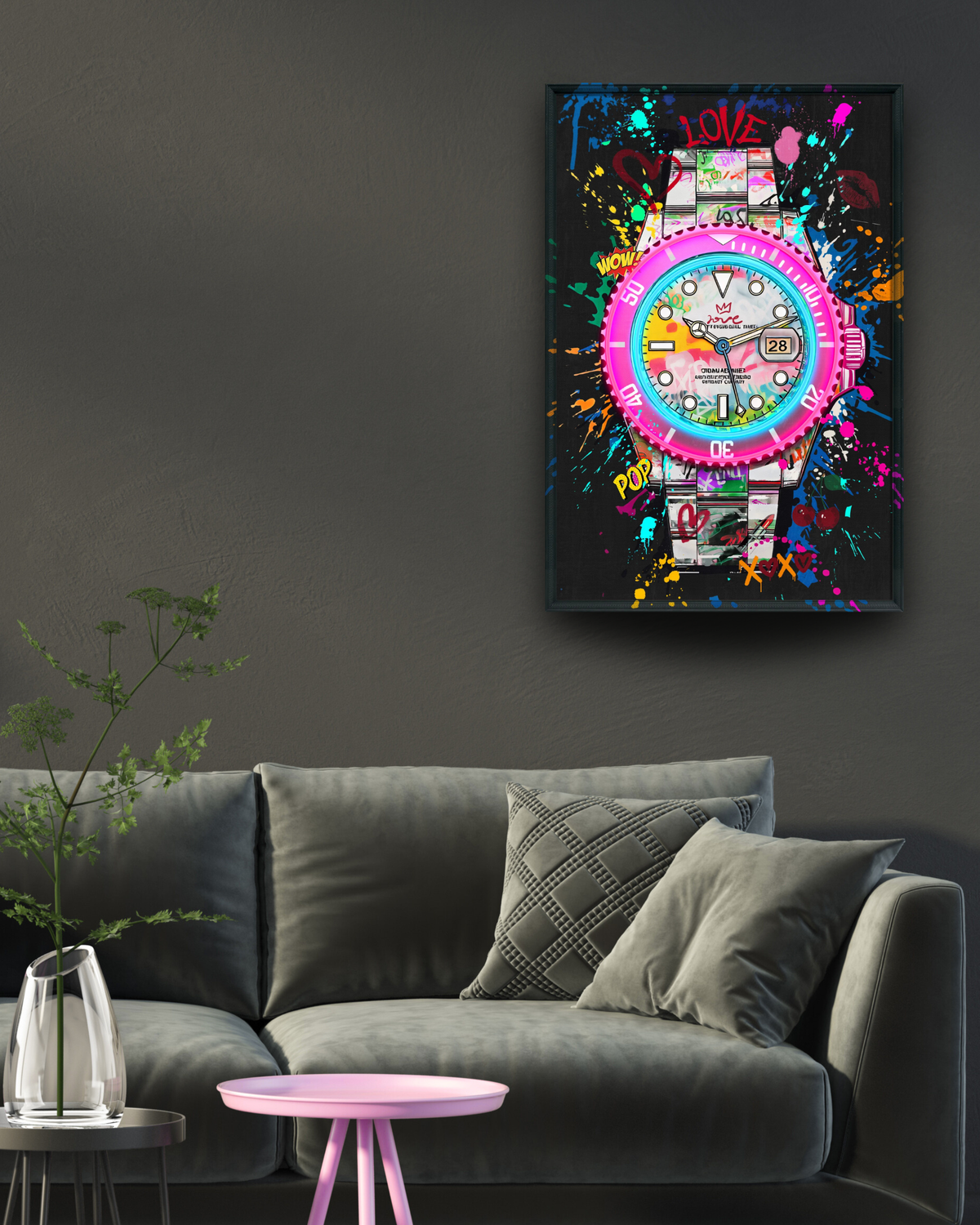 Pop Love LED paveikslas – nuotrauka 5