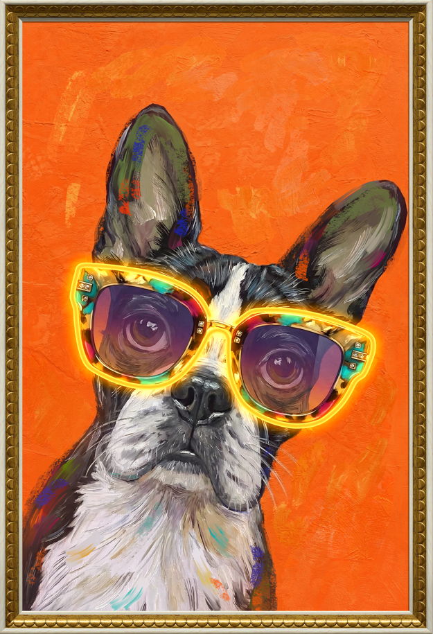 Cool Dog LED paveikslas – nuotrauka 3