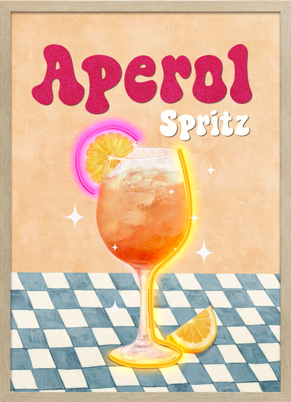 Aperol Spritz LED paveikslas – nuotrauka 2