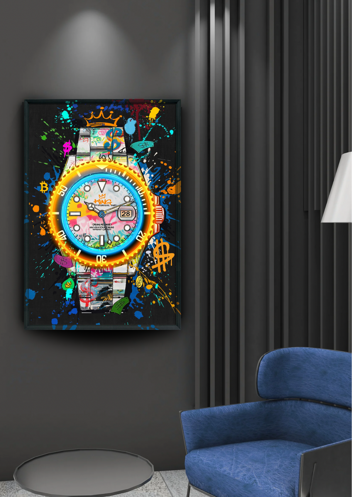 Luxury Time LED paveikslas – nuotrauka 6