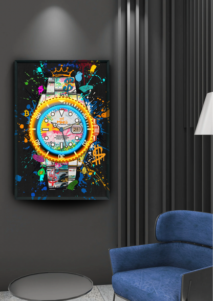 Luxury Time LED paveikslas – nuotrauka 6