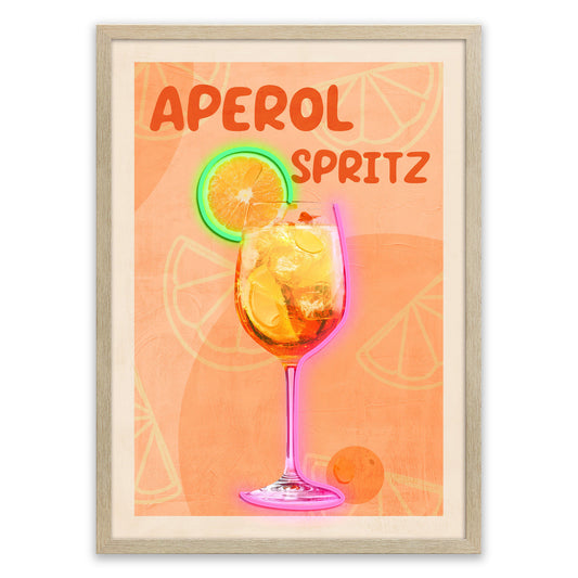 Aperol Spritz LED paveikslas – nuotrauka 2