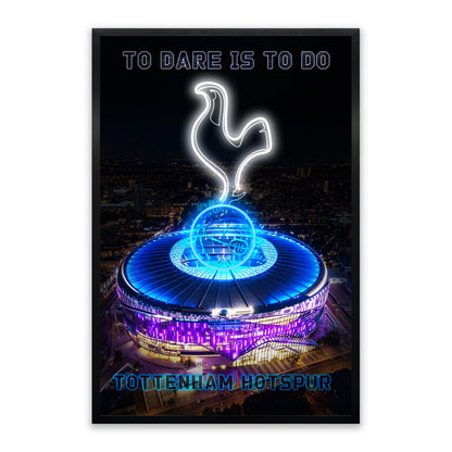 Tottenham Hotspur – LED paveikslas, stadionas ir gaidys